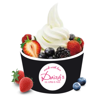 Frozen Yoghurt | Daisy's Heerlijk ijs, koffie en meer! Tiel & Bosch